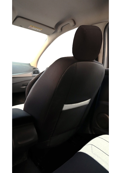 Minderland Axiom Comfort Serisi Oto Koltuk Kılıfı, Keten-deri / Kemik, Tofaş Doğan İle Uyumlu