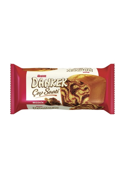 Ülker Dankek Çay Saati Mozaik Kek 200g - Yumuşak Ve Lezzetli Atıştırmalık 3'li Ekonomik Paket - Tarı
