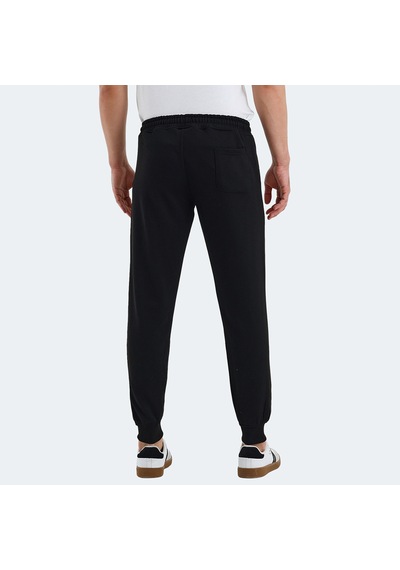 Slazenger CUPA I Erkek Cepli Siyah Eşofman Altı
