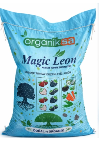 Organiksa Leonardit Gübre Magic Leon Toprak Düzenleyici 25 Kg 25 KG