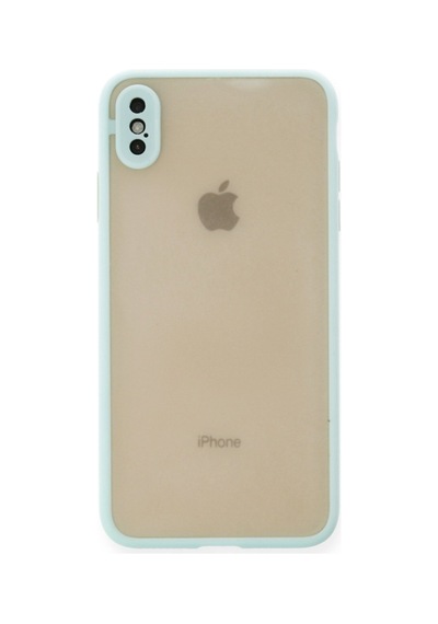 Apple iPhone Uyumlu X Kılıf Montreal Silikon Kapak - Turkuaz Bz8683140207281