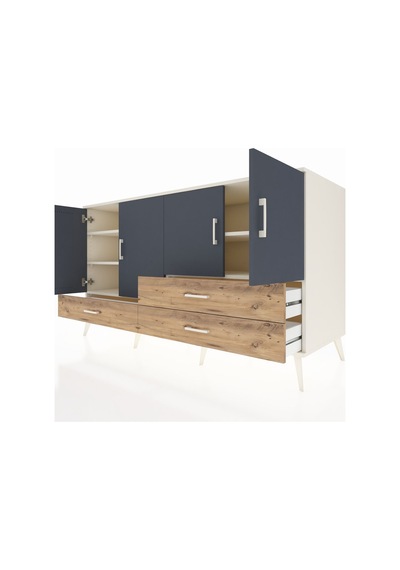 Kronos Konsol 5 Raflı 3 Çekmeceli 4 Kapaklı 176x59x99 Aytaşı-antr Aytaşı-antrasit/çam Kronos Konsol 5 Raflı 3 Çekmeceli 4 Kapaklı 176x59x99 Aytaşı-antr Aytaşı-antrasit/çam