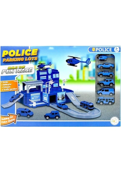 Vardem Oyuncak Polis Otopark Oyun Seti