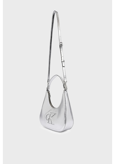 Calvin Klein Logolu Çıkarılabilir Askılı Çanta Lv04f3897g3jh Kadın Çanta Lv04f3897g 3jh Gümüş