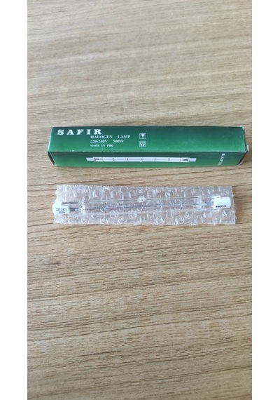 Safir Halojen Ampul 500w 220-240v Çubuk Halojen Projektör Ampulü R7s