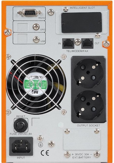 Makelsan Powerpack Se 1kva 5-10dk 2x12v/9ah 1f/1f Online Ups Mu01000n11eav06
