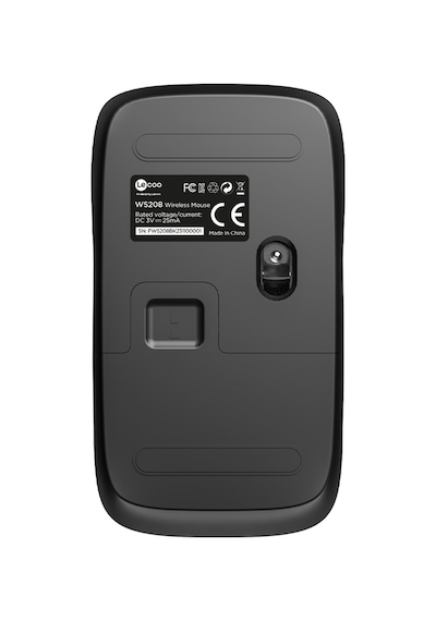 Lecoo WS208 Kablosuz 1200 DPI 3 Tuşlu Sessiz USB Mini Alıcılı Optik Mouse