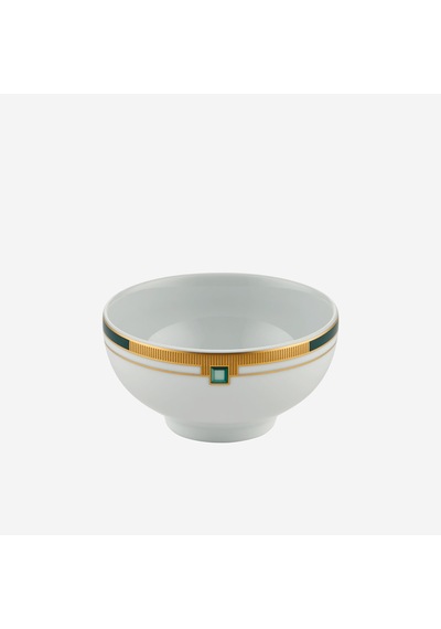 Vista Alegre Yeşil Porselen Servis Kasesi 10 Cm