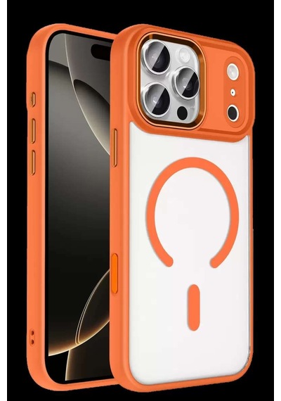 İphone 17 Pro Max Terea Magsafe Kapak - Turuncu