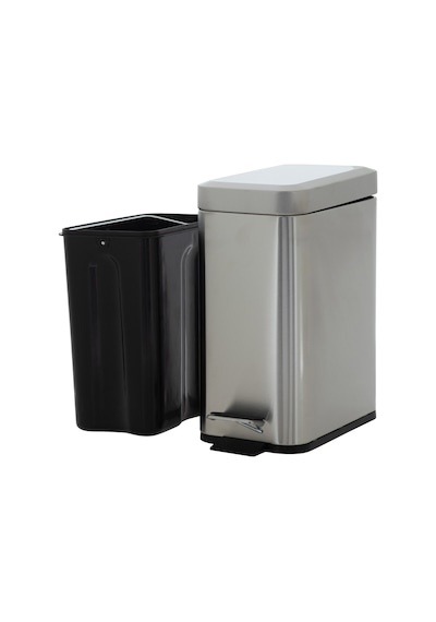 Mudo Home Boho Mono Çöp Kovası Sılver 5 Lt Diğer