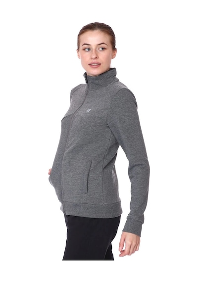 Sportive Raswomust Kadin Antrasit Günlük Stil Sweatshirt 711209-ant Siyah