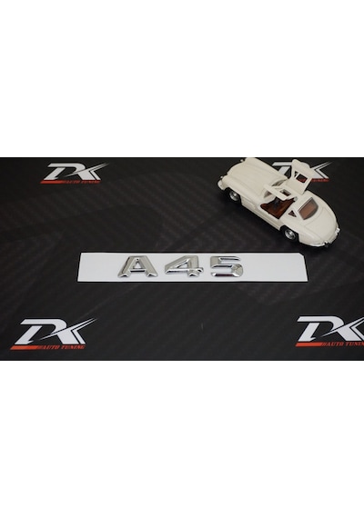 A45 Bagaj Krom Metal 3M 3D Yazı Logo