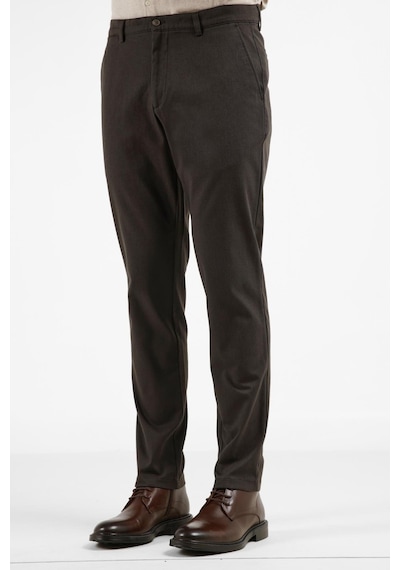 İmza Antrasit Yan Cep Düz Paça Pamuklu Comfort Fit Chino Casual Pantolon 1003255159 Antrasit