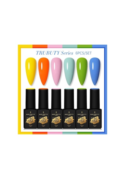 BORN PRETTY PRO 6 LI KALICI OJE SETİ 6-7