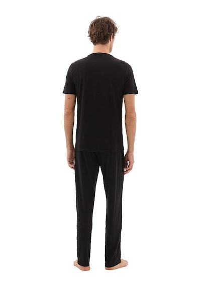 Erkek Fanila 2li Paket Loose Fit 9638 - Siyah Siyah
