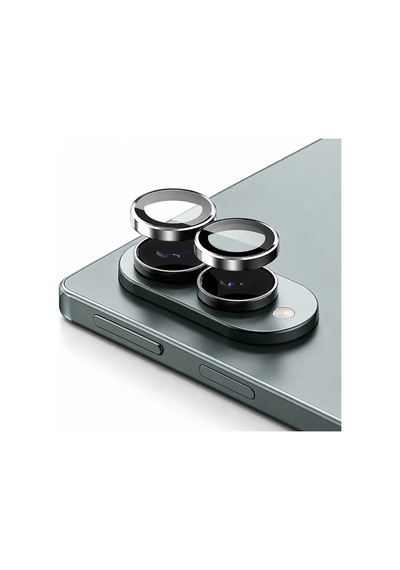 Ar Yansıma Önleyici Hd Invisible Samsung Galaxy Z Fold 8 Uyumlu Kamera Lens Koruyucu - Silver