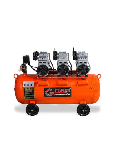 Gap GPS 750x3 8 Bar 100 L Sessiz ve Yağsız Hava Kompresörü