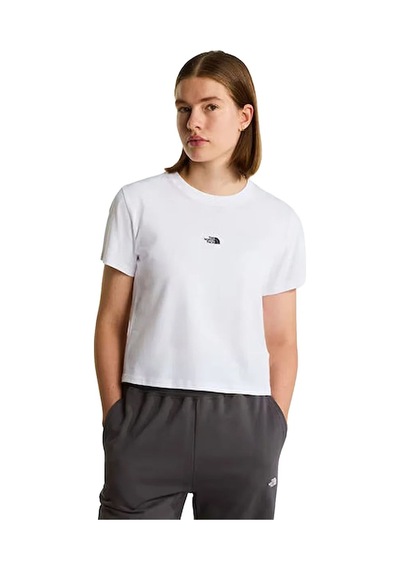 The North Face W Essential Regular Ss Cutie Kadın T-shirt Beyaz