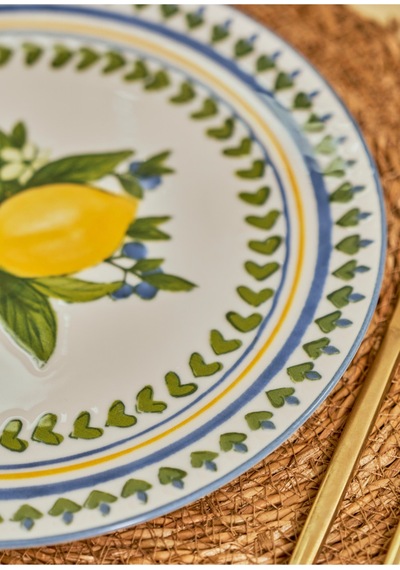 Bella Maison Lemoncello Porselen 48 Parça 12 Kişilik Yemek Takımı Çok Renkli