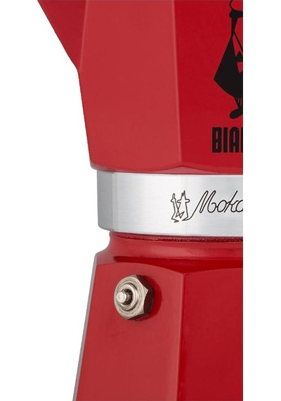 Bialetti Express Moka Pot, 3 Cup, Kırmızı