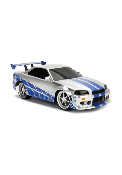 1:16 Uzaktan Kumandalı Fast & Furious Brian's 2002 Nissan Skyline Gt-r Bnr34
