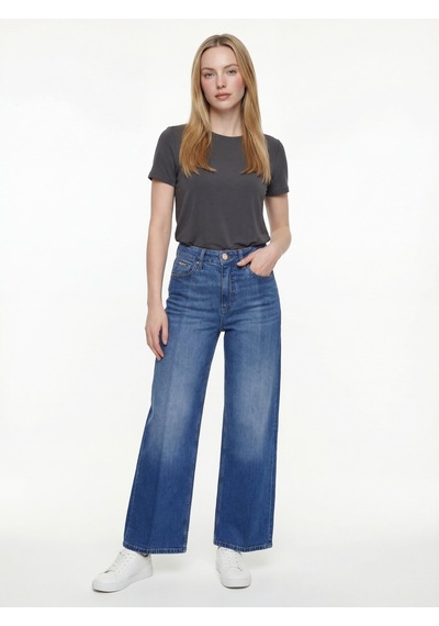 LOFT Bella Regular Fit Kadın Pantolon Lf2043065 Q1.v1 Denim