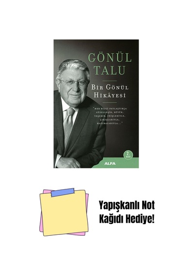 Bir Gönül Hikâyesi Büyük Boy + Yapışkanlı Not Kağıdı