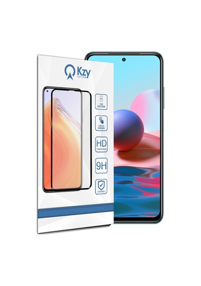 Xiaomi Redmi Note 10 ile Uyumlu Tam Kaplayan Temperli Cam Ekran Koruyucu