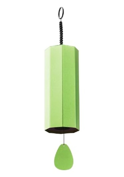 Aluminium Chord Wind Bell Green Color