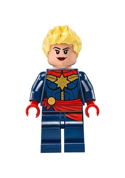 Marvel: Super Heroes: Avengers: Captain Marvel Orjinal Minifigür Sh0226