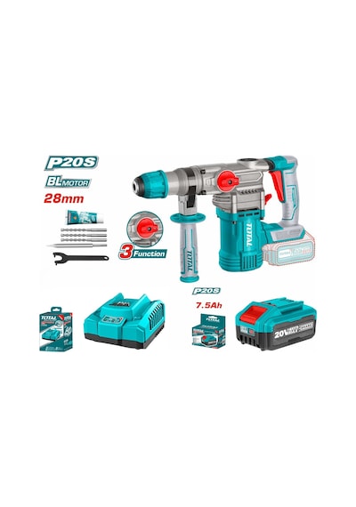 Total Trhlı20288 20V 7.5Ah Li-Ion Akülü Kırıcı Delici