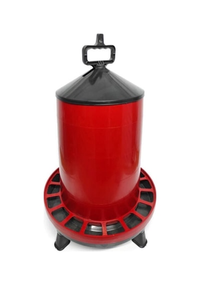 Askılı 15 Kg Ayaklı Tavuk Yemlik 3 Adet + 12 Lt Ayaklı Tavuk Suluk 3 Adet