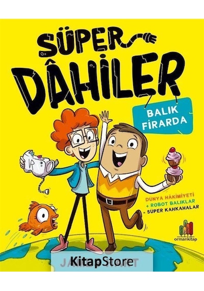 Süper Dahiler: Balık Firarda / James Hart