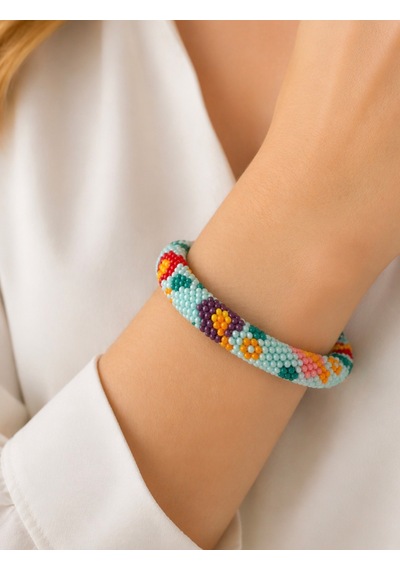 Chichibeads Neon Düş Bahçesi Kolye Bileklik Set Yeşil