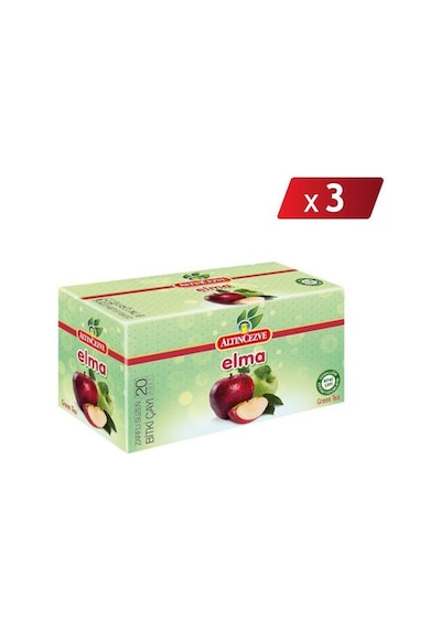 Altıncezve Elma Bitki Süzen Poşet Çay 3 x 20'li