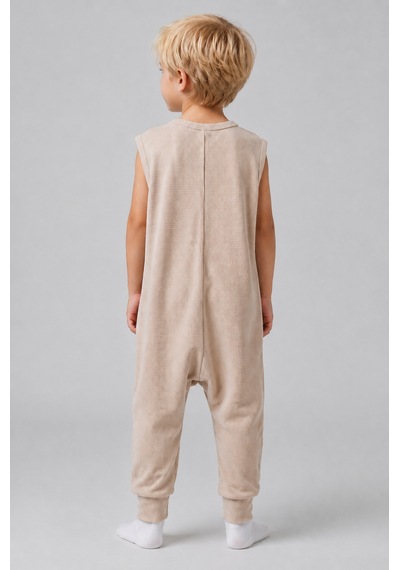 Babyhola 1 Tog Yazlık Çocuk Uyku Tulumu 1-8 Yaş Unisex Kısa Kollu %100 Pamuk Waffle 2702 Kahverengi Babyhola 1 Tog Yazlık Çocuk Uyku Tulumu 1-8 Yaş Unisex Kısa Kollu %100 Pamuk Waffle 2702 Kahverengi