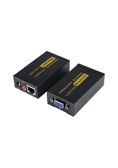 100M Vga Extender - Vga Rj45 Cat5E/6 Üzerinden Sinyal  Uzatıcı