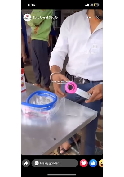 Balon İçine Balon Yerleştirme Aparatı