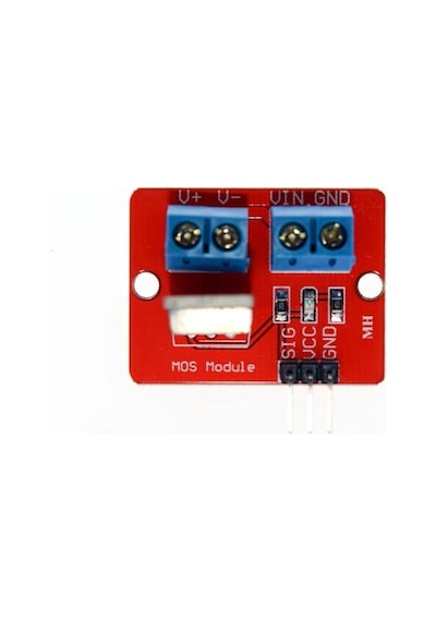 Irf520 Mosfet Sürücü Kartı Klemens Bağlantı Soketi Ssr Röle Motor Led Lamba Parlaklık