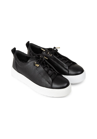 Deery Kadın Siyah Hakiki Deri Sneaker Ayakkabı - R2401zsyhc01 Siyah