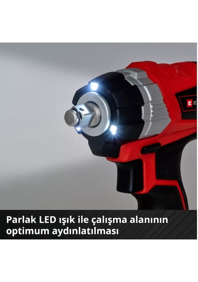 Einhell TP-CW 18 Li Bl Akülü Somun Sıkma Makinesi + 1 X 4 Ah Akü Çantalı