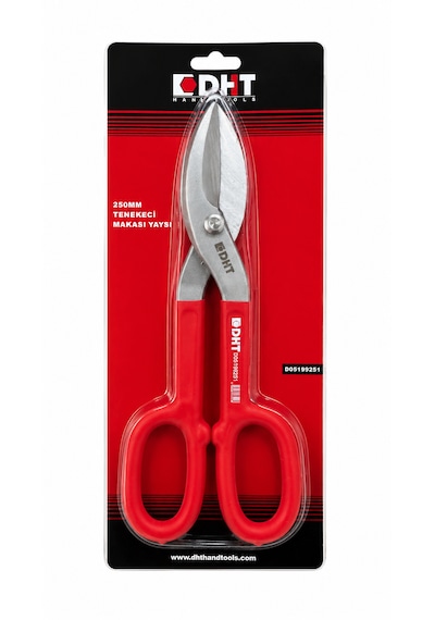 Dht 250 Mm Yaysız Tenekeci Makası Profesyonel Sac Metal Teneke Kesme Makası