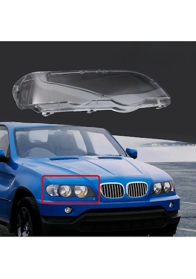 Bmw X5 2000-2004 E53 Far Camı Takım