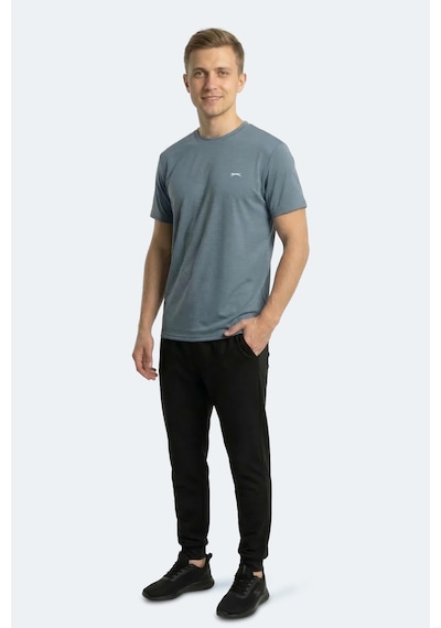 Slazenger Kayda Erkek Indigo Tişört
