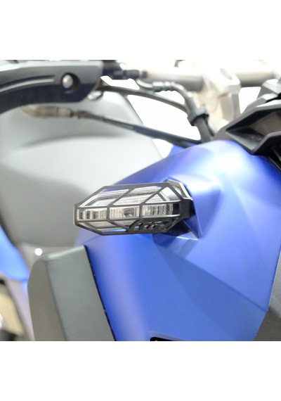GP Kompozit  Honda ADV 350 2023-2025 Uyumlu Sinyal Koruma Siyah