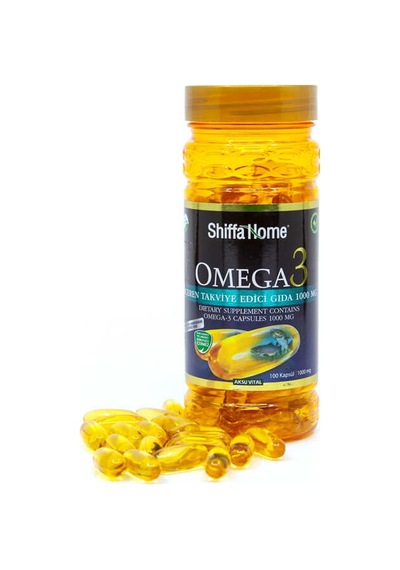 Shiffa Home Aksuvital Omega-3 Balık Yağı 100 Softgel Shiffa Home Aksuvital Omega-3 Balık Yağı 100 Softgel