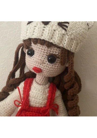 Amigurumi Bebek Örgü Kırmızı