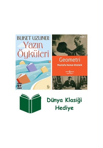 Yazın Öyküleri Cep Boy + Geometri + Dünya Klasiği Hediye