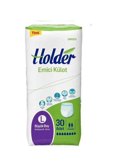 Holder Emici Külot Yetişkin Hasta Bezi Large Büyük Boy 30'lu