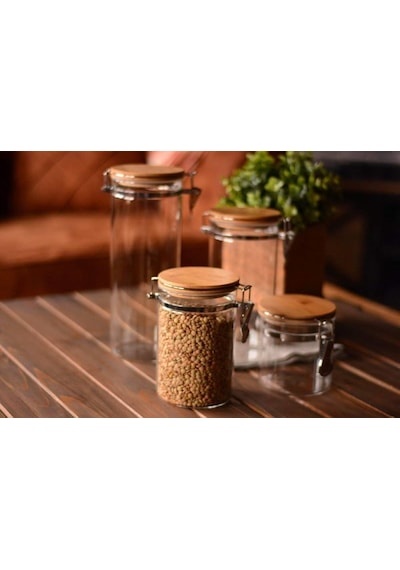 Bambum Mada Kilitli Cam Saklama Kabı 1700ml 26cm B0795
